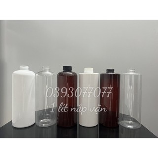 Combo 10 chai nhựa 1 lít chai nhựa 1 lít dày nắp vặn