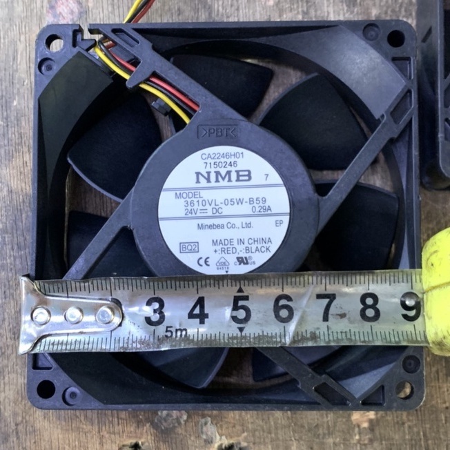 Quạt Tản Nhiệt Kích Thước 9 Phân 24VDC 0.29A 3610VL-05W-B59 (HÀNG MỚI 100%)