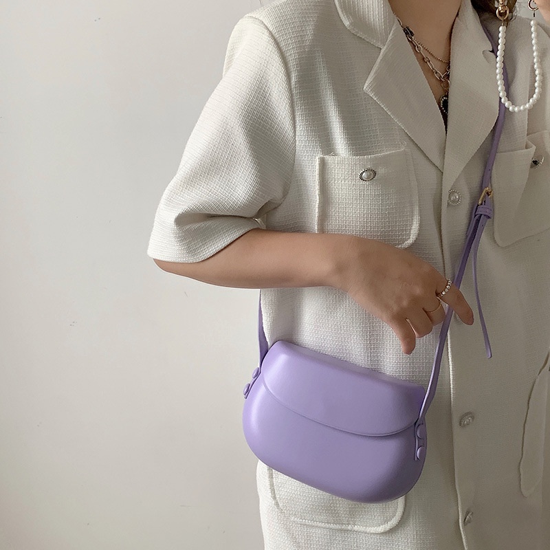 Túi Xách Mini Màu Sắc Kẹo Ngọt Xinh Xắn Phong Cách Hàn Quốc Cho Nữ