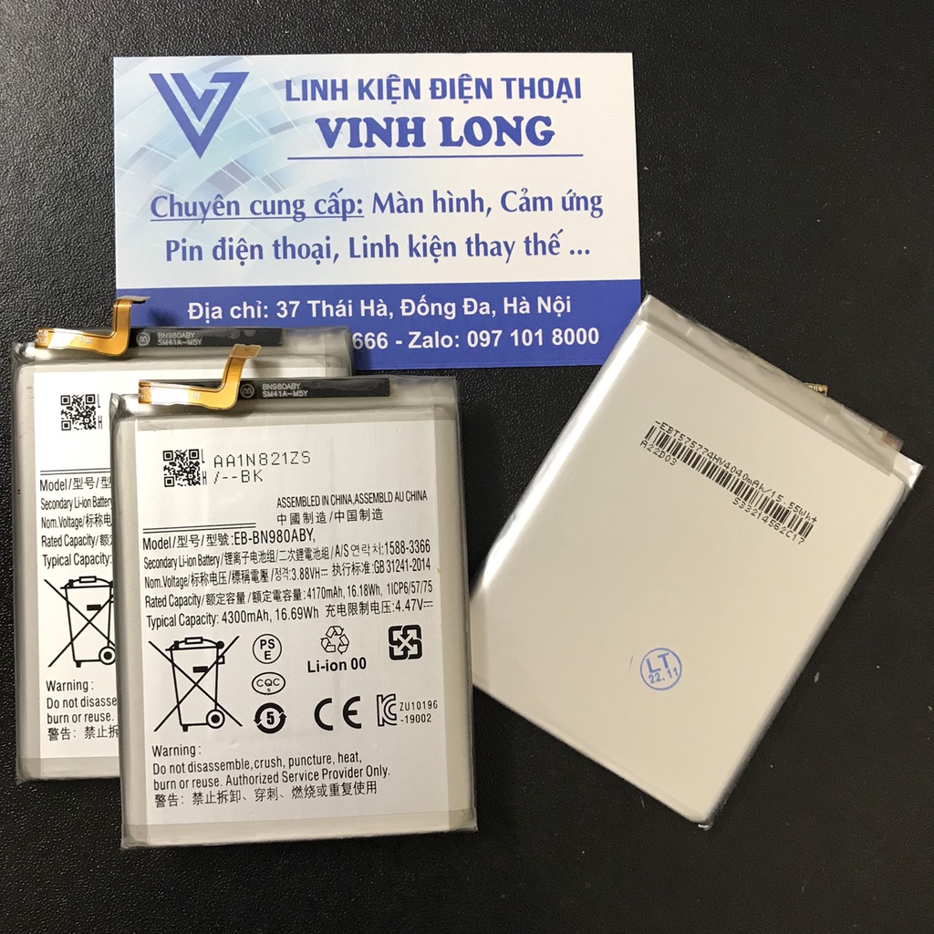 Pin Samsung Galaxy Note 20, Galaxy Note 20 5G, EB-BN980ABY