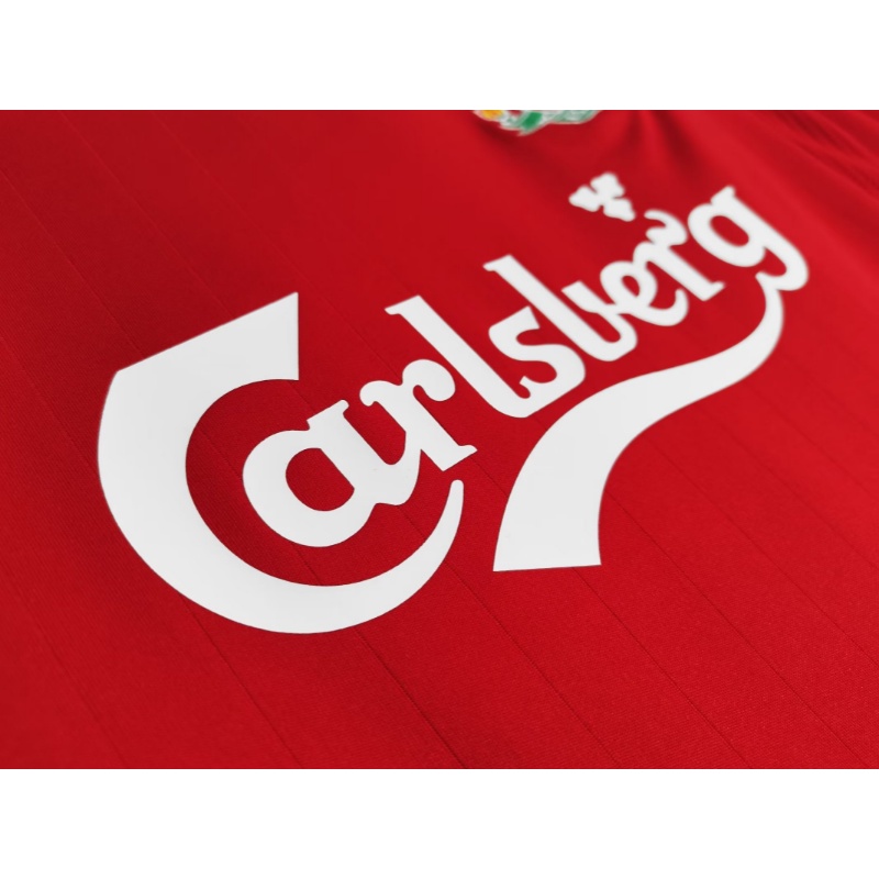 Áo Bóng Đá Ngắn Tay Phong Cách vintage Liverpool 2006 / 07