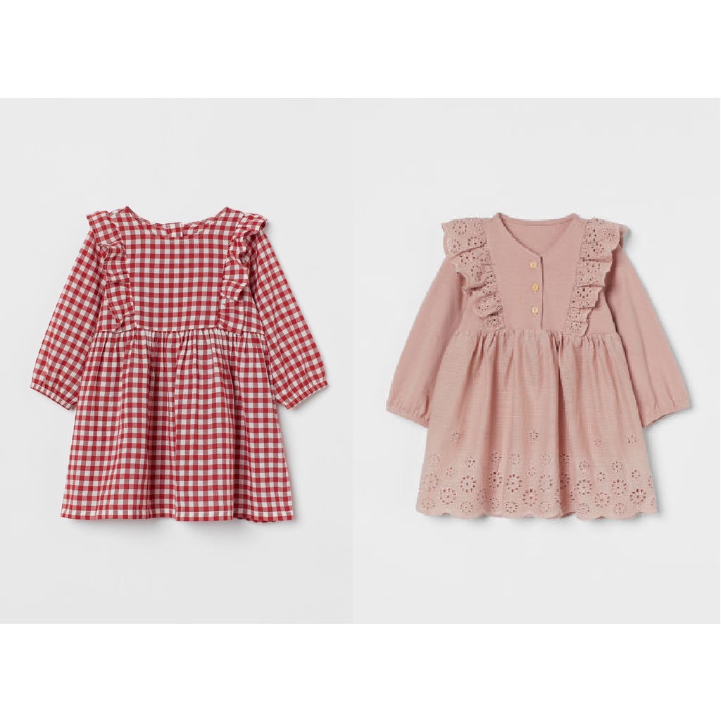 Váy cánh tiên dài tay bé gái 4m-4y H.M