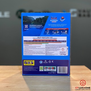 Viên rửa chén bát Finish Essential 100 viên [6 chức năng - Hàng chính hãng]