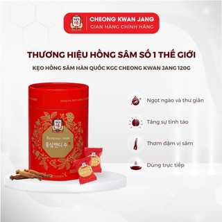 Kẹo hồng sâm hàn quốc cao cấp kgc cheong kwan jang - ginseng candy 120g