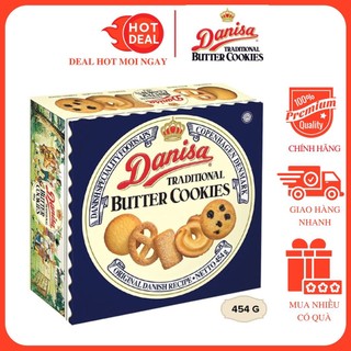 Bánh Quy Bơ Danisa Hộp 454G Chính Hãng Giòn Tan, Thơm Ngon