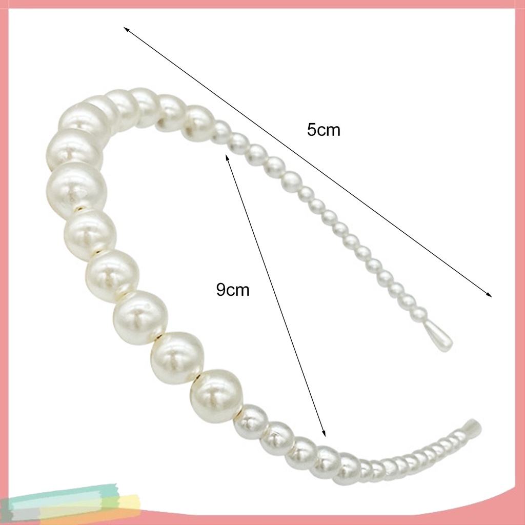 Băng Đô Đính Ngọc Trai Giả Thời Trang Cho Nữ