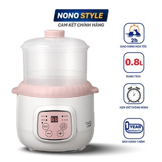 Nồi hầm cháo hẹn giờ đa năng hầm chậm, ninh yến, tiềm cách thủy - Lotor 0.8 Lít D08  - BẢO HÀNH 12 THÁNG