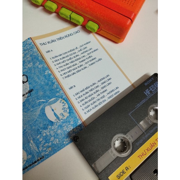 3 băng cassette nhạc xuân Chrome Type ll