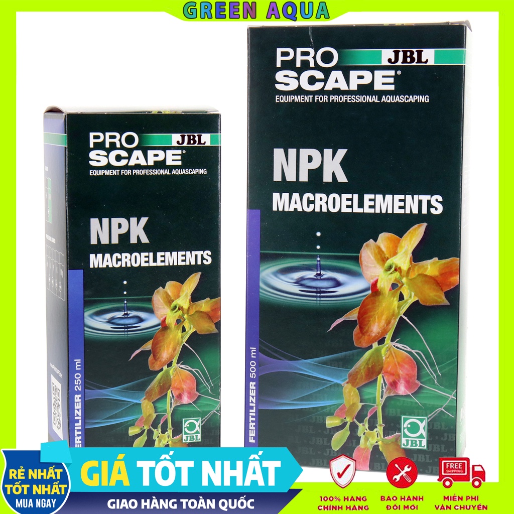 JBL ProScape - NPK Macroelements (Chai 500 ml) | Phân nước đa lượng bổ sung NPK cho cây thủy sinh