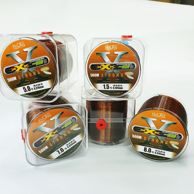 Cước X tàng hình 500m cao cấp dùng làm Dòng chính, trục và cũng có thẻ làm thẻo