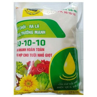 Phân đầu trâu npk 30-10-10, gói 1kg