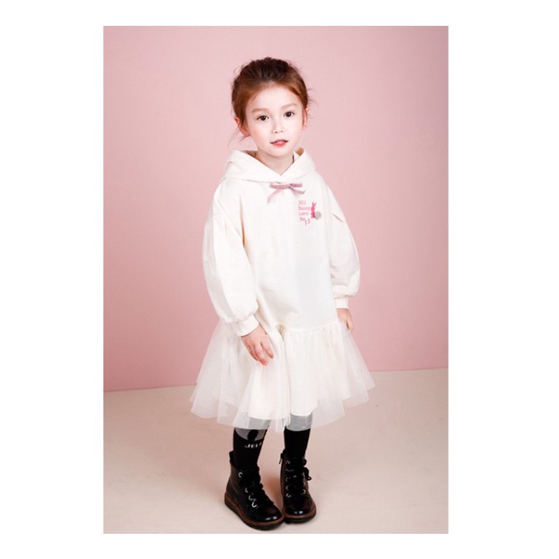 Váy nỉ hoodie xuất Hàn