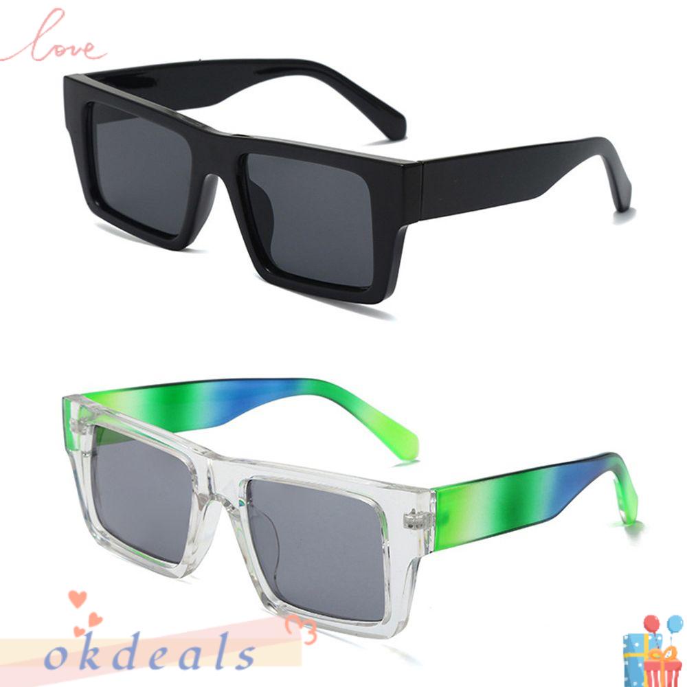 Kính Mát Vuông Chống Tia UV40 Y2K