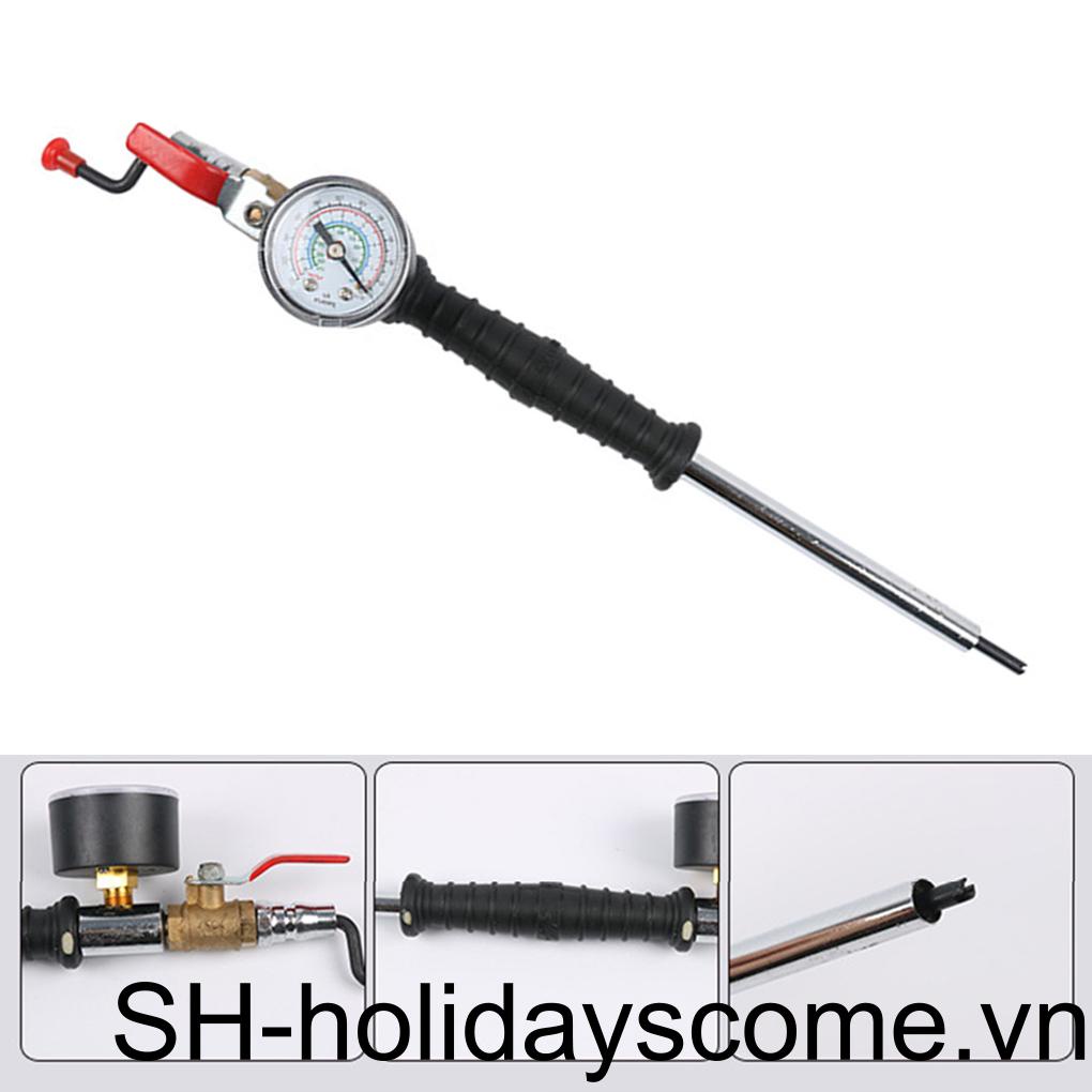 Đồ bơm hơi Hơi Lốp Xe Hơi Hình Chữ T 220PSI Bằng Kim Loại