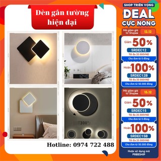 Đèn ngủ treo tường LT021 trang trí phòng khách phòng ngủ hiện đại, decor nội thất sang trọng, có thể chỉnh hướng