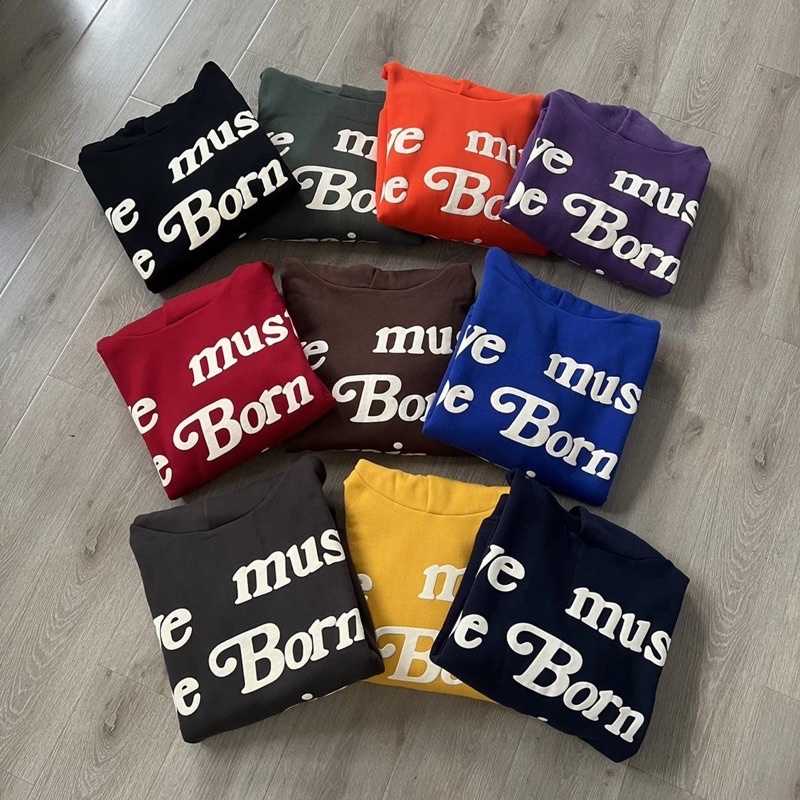 Áo Hoodie CPFM ye must be born again Form Boxy cao cấp