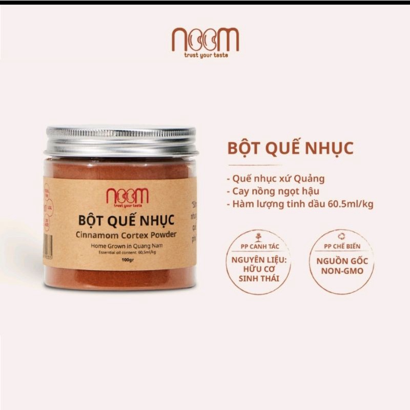 BỘT QUÉ NHỤC NOOM 100G