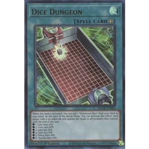 Dice dungeon - blcr-en005 - ultra rare 1st edition