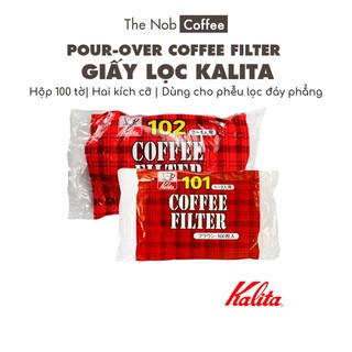 Giấy lọc cà phê Kalita size 101 và 102 | Xuất xứ Nhật Bản