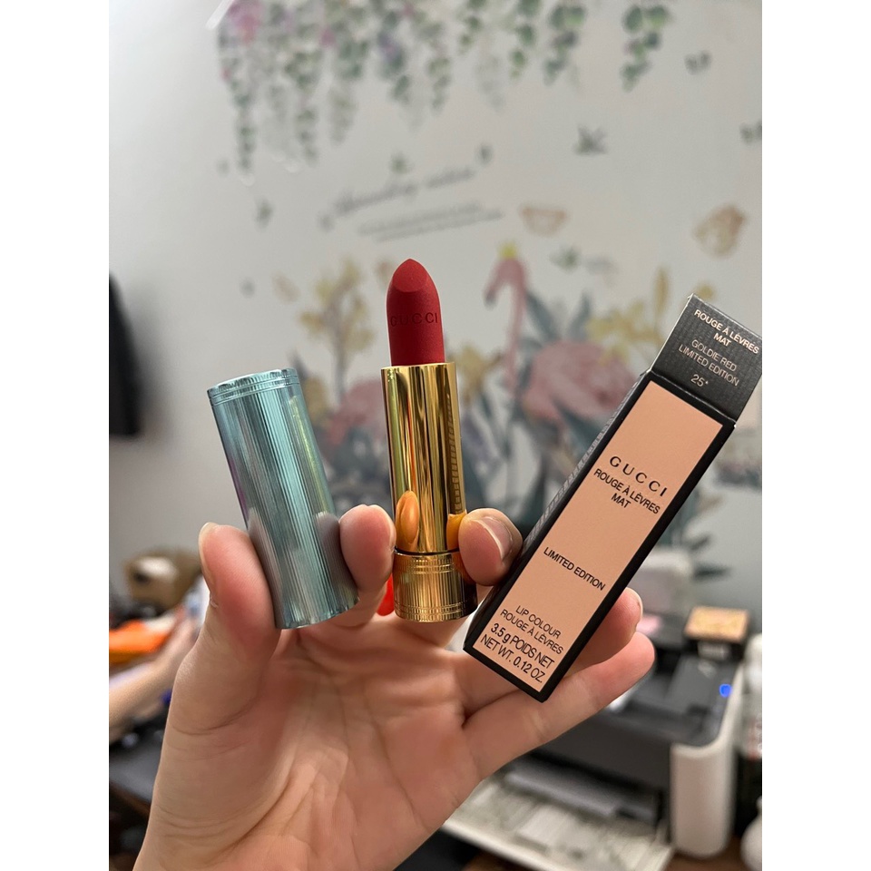 Son Gucci Rouge A Levres Matte Lipstick - Bản mới nhất 2022