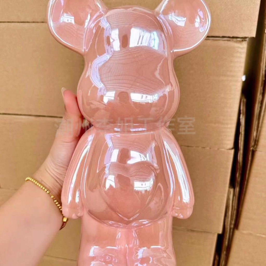 Tượng Gấu Bearbrick Decor Phòng Ngủ, Mô Hình Trang Trí Phòng Ngủ Sang Trọng Nhiều Màu Sắc Kích Thước 29cm