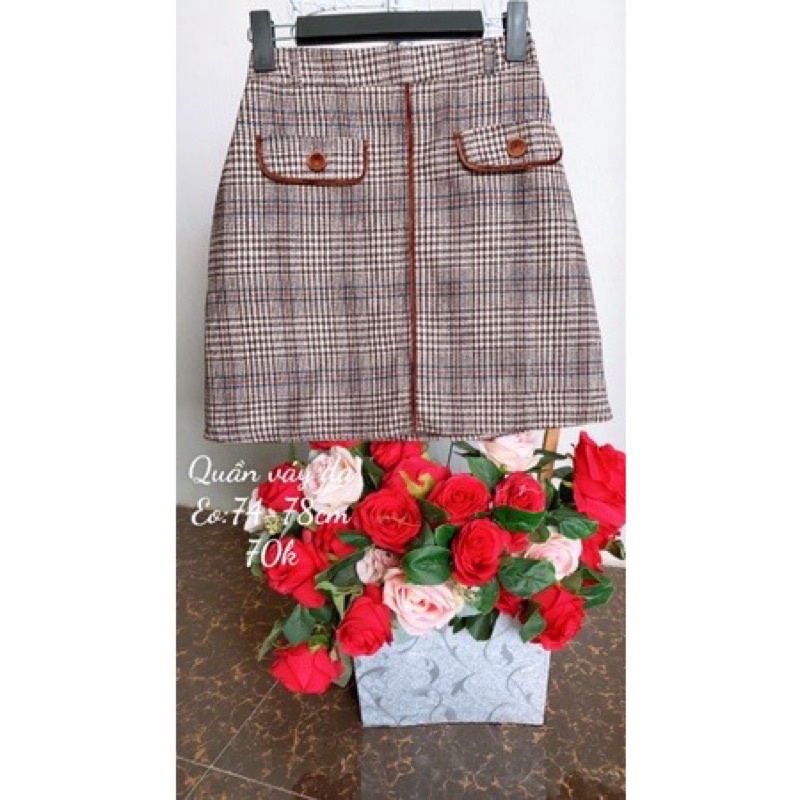 Chân váy dạ kiểu