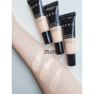 Kem Nền HERA Black Foundation Màu 23N1 - 5ML - che khuyết điểm siêu mịn cho lớp make up hoàn hảo