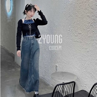 Áo kiểu set [2YOUNG] S417 (ảnh thật)