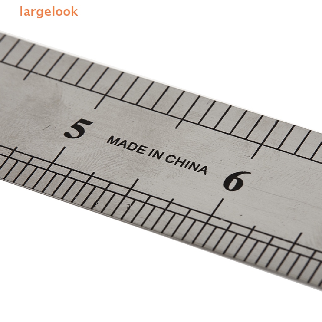 Thước Kẻ Bằng Thép Không Gỉ Hai Mặt 15-30cm