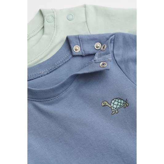 Set bộ 6 món HM US/ES sz từ 6-9m đến 3-4y (Lưu ý từ sz 2y trở lên ko có cúc vai)