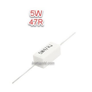 Trở sứ 5w 47r 5w 47 ohm