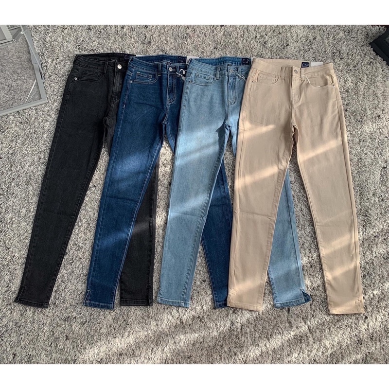 Quần skinny xẻ lai G.A.P