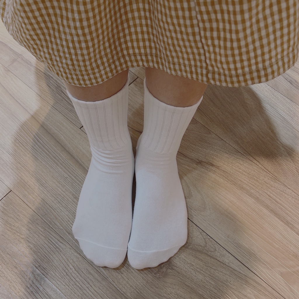 Tất vớ trơn gân to nam nữ