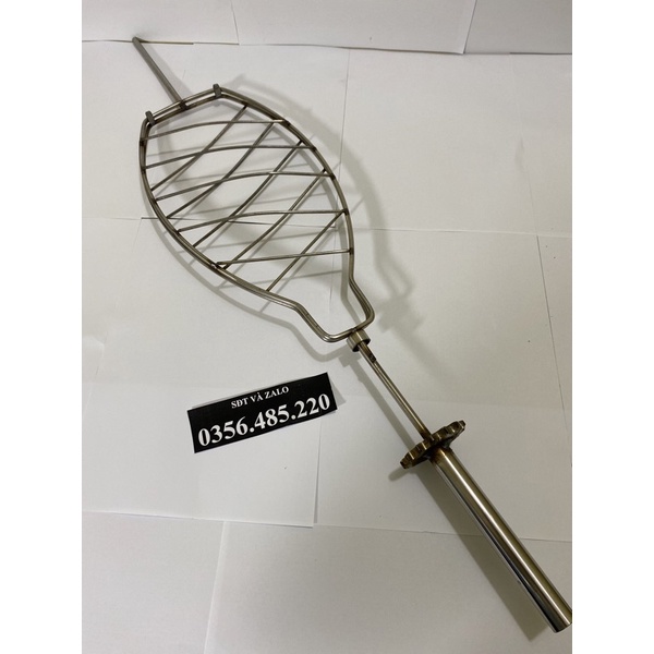 Vỉ nướng cá rô phi cho lò quay tự động ( chạy xích to xe máy Honda )