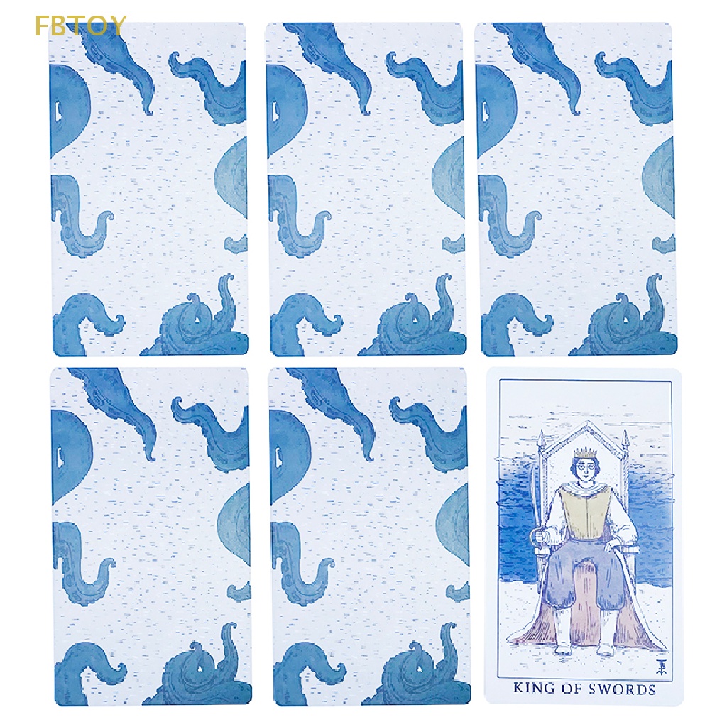 Bộ Bài Tarot Fate Divination 12 * 7CM