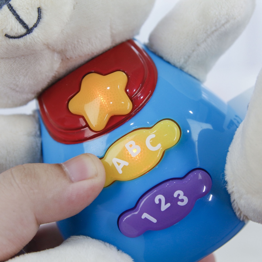 Đồ chơi sơ sinh - tiền giáo dục: chú thỏ phát nhạc vui nhộn Winfun WF0222-0687-01