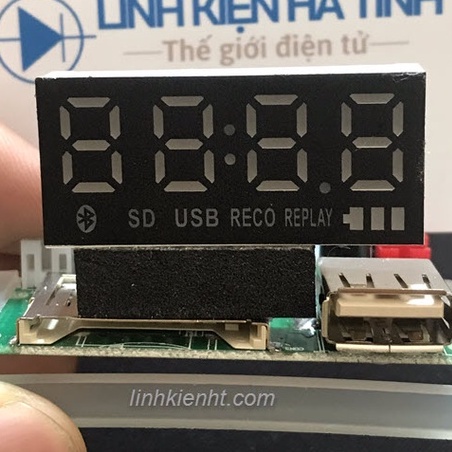 Mạch bluetooth loa kéo kiểu 2 mặt khiển loa kéo mạch hiển thị loa kéo