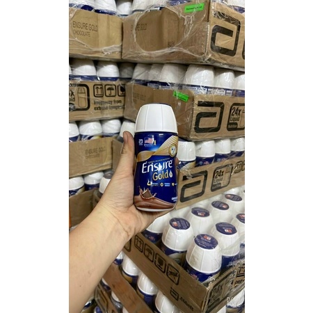 Sữa ensure Gold dạng nước thùng 24 chai 220ml- vani/socola