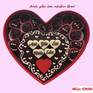 socola valentine, chocolate cao cấp