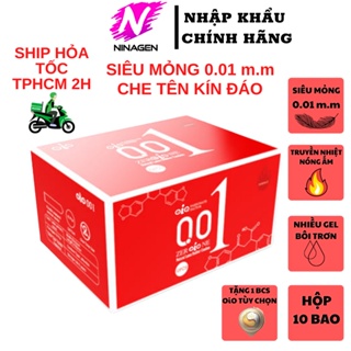 Bao cao su OiO siêu mỏng 001 kéo dài thời gian