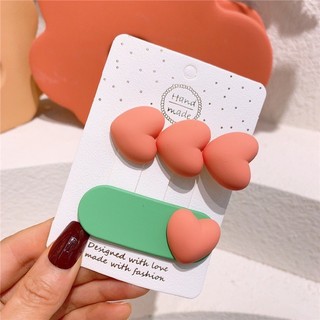 Set kẹp tóc hàn quốc, kẹp tóc mái cute (set 2 chiếc)