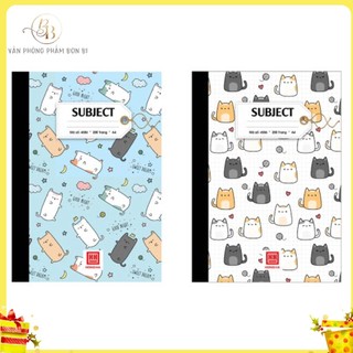 Hồng Hà 4586 - sổ dán gáy A4 Patterns 200 trang, giáo án, sổ kế toán tổng hợp