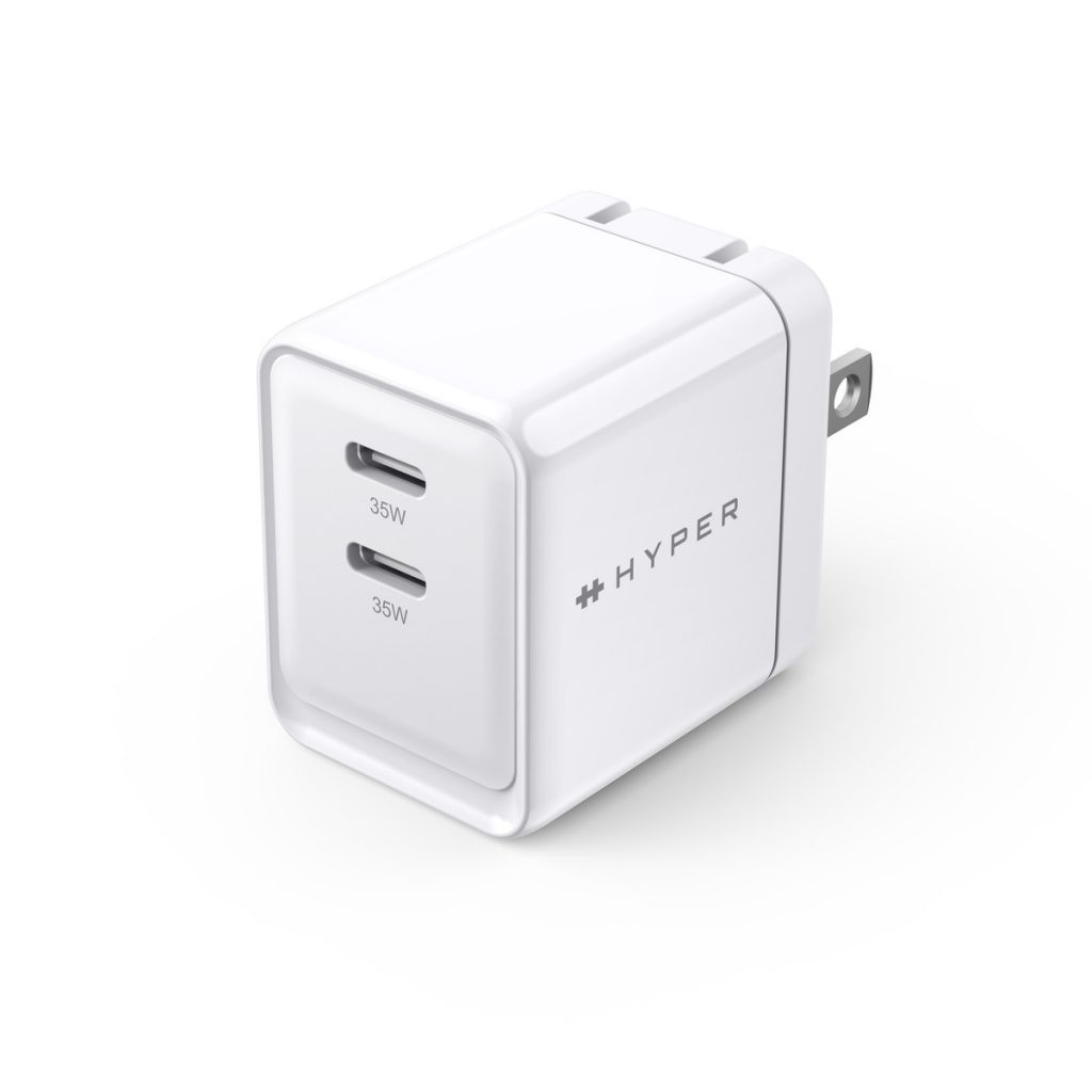 Sạc Nhanh HYPER GAN II Dual USB-C PPS 33W/PD 35W Dành Cho iPhone 12/13/14 Series