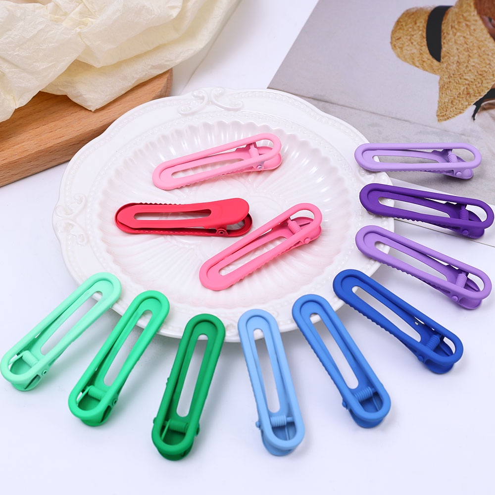 Bộ 3 Kẹp Tóc Màu Sắc Ngọt Ngào Xinh Xắn Cho Bé Gái