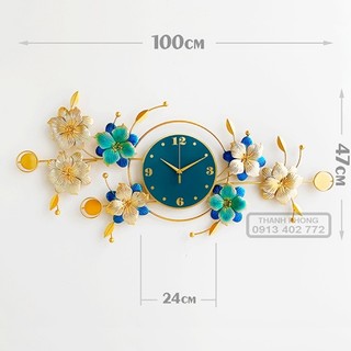 Đồng hồ tranh sắt nghệ thuật 71