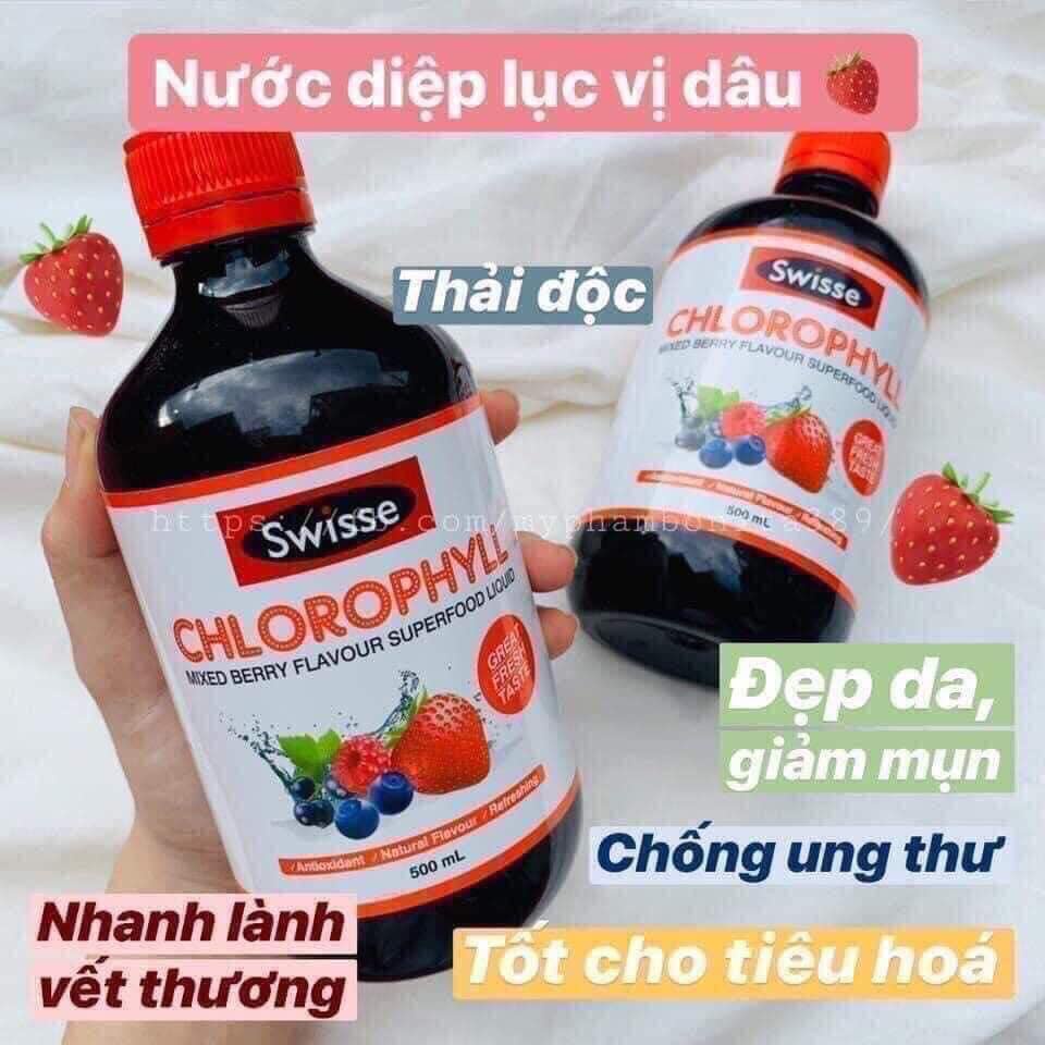 Nước Diệp Lục Swisse Chlorophyll 500ml