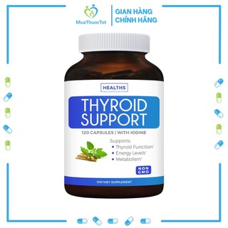 Viên Uống Hỗ Trợ Tuyến Giáp Thyroid Support With Iodine 120 Viên
