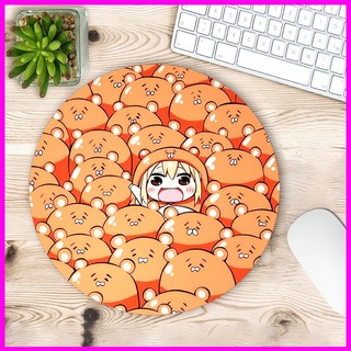 Miếng lót chuột hình tròn 20x20cm in hình bé cute, Cao su chống trượt, In Đẹp, Giá rẻ