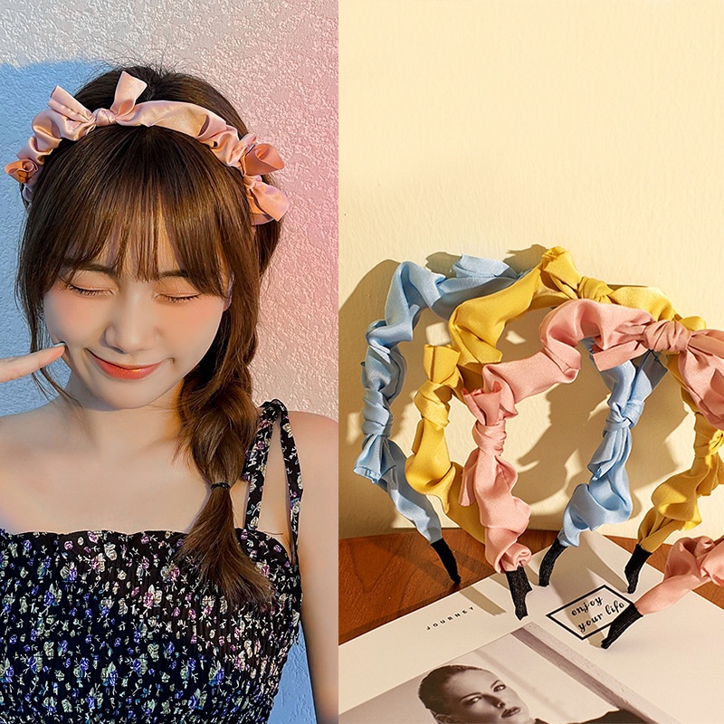 【Bờm Tóc】Cài tóc nơ thiết kế đơn giản thời trang mùa hè theo phong cách hàn quốc dành cho nữ