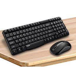 Bộ Bàn Phím Chuột Không Dây Rapoo X1800S Hàng Chính Hãng, Bảo Hành 24 Tháng